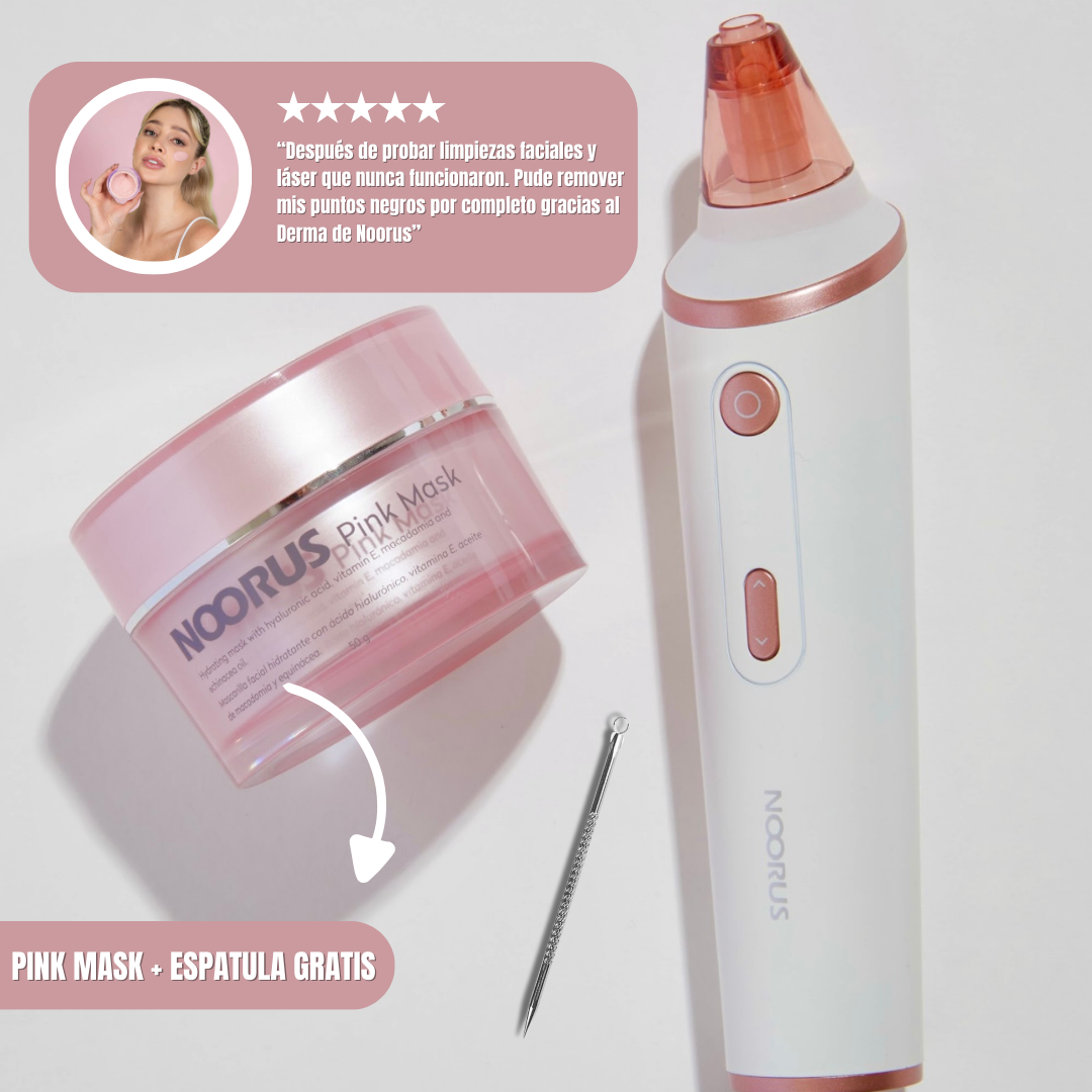 Extractor de puntos negros + Mascarilla + Espátula